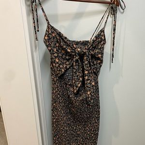 THE CLOTHING COMPANY rouched mini dress